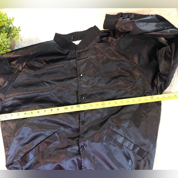 Cardinal Frat Satin Bomber Women Jacket ➖Size L - Picture 10 of 12